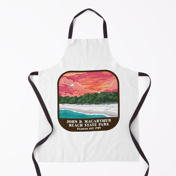 Item preview, Vintage John D. MacArthur Beach State Park (Florida State Park) designed and sold by RabbitK.