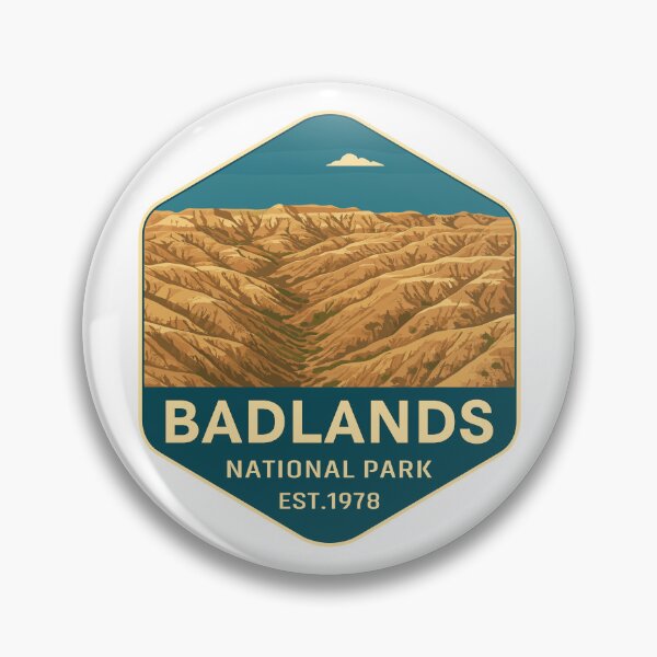 Item preview, Badlands National Park South Dakota Sticker designed and sold by Ismeal Von.