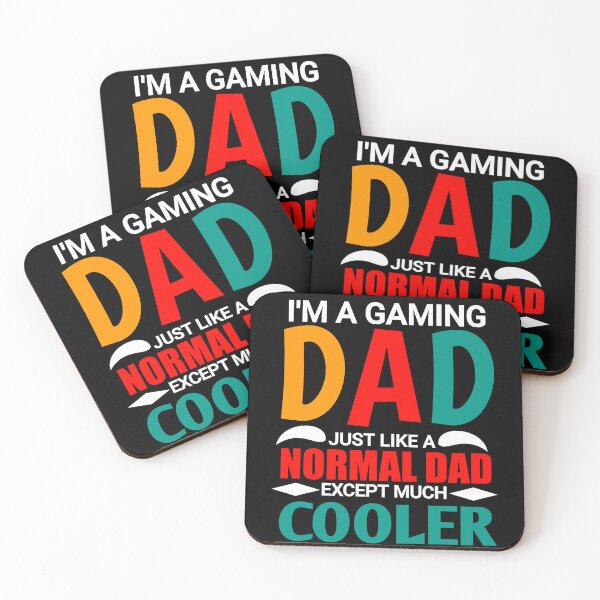 Item preview, I am gaming dad just like a normal dad cooler designed and sold by CREATi AG.