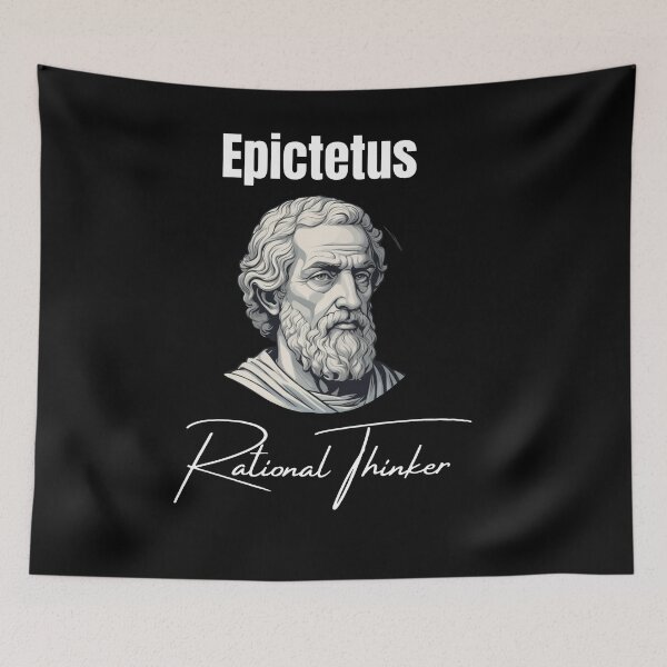 Item preview, Epictetus Stoicism Philosopher and Rational Thinker | Stoic Clothing | Stoic Art designed and sold by LexaArtworks.
