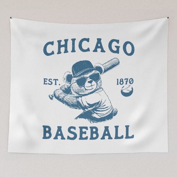 Item preview, Grunge Chicago Baseball designed and sold by ParadoxoMario.