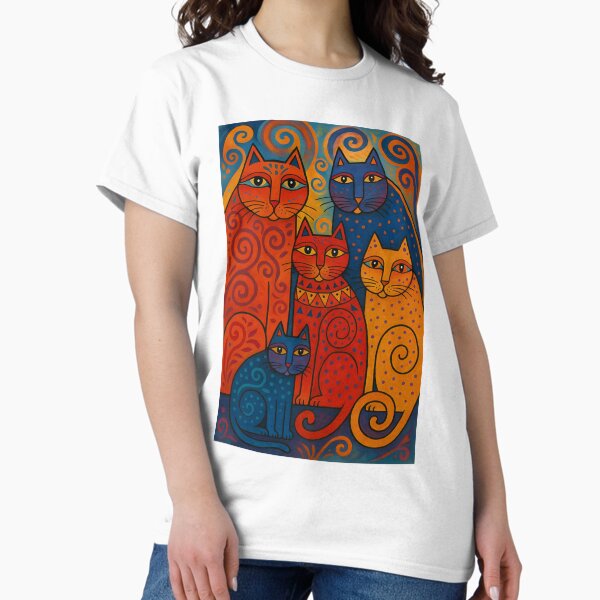 Artikel-Vorschau von Katzen im Laurel Burch-Stil, designt und verkauft von Kristylynn757.