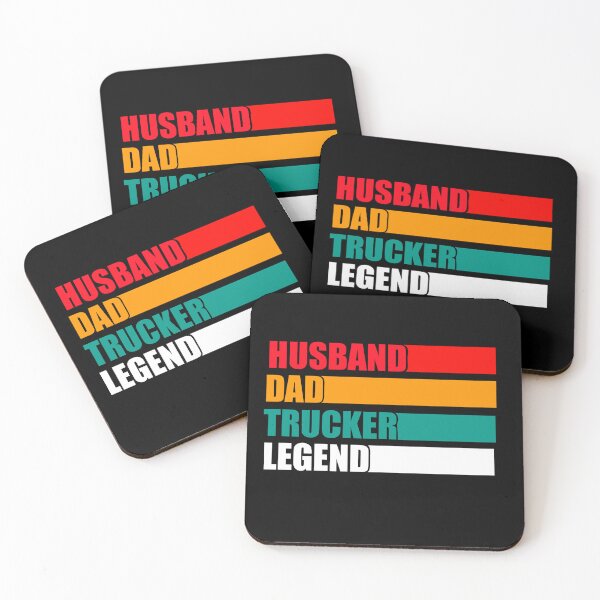 Item preview, Husband dad trucker legend  designed and sold by CREATi AG.