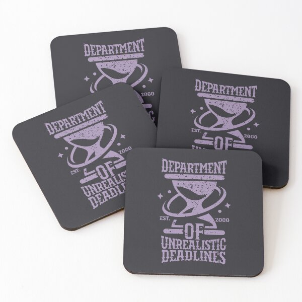 Item preview, Department of Unrealistic Deadlines designed and sold by Milena R..