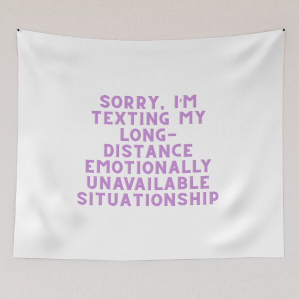 Item preview, long-distance situationship purple designed and sold by Price2413.