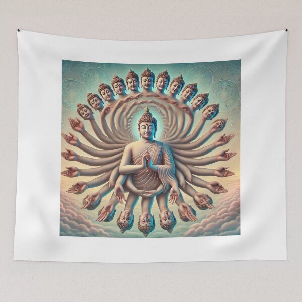 Item preview, Multi Arm Buddah designed and sold by neomaximus.