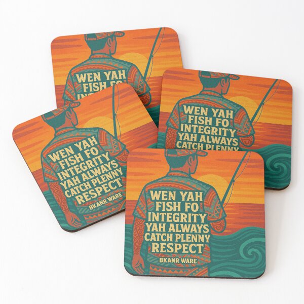 Item preview, Fish Fo Integrity – Polynesian Sunset Wisdom by BKANR WARE designed and sold by BKANRwear.