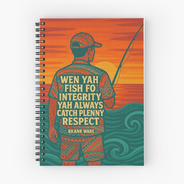 Item preview, Fish Fo Integrity – Polynesian Sunset Wisdom by BKANR WARE designed and sold by BKANRwear.