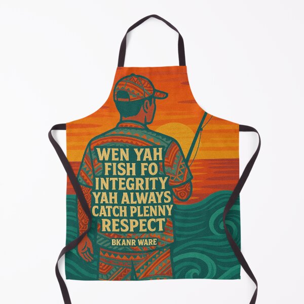 Item preview, Fish Fo Integrity – Polynesian Sunset Wisdom by BKANR WARE designed and sold by BKANRwear.