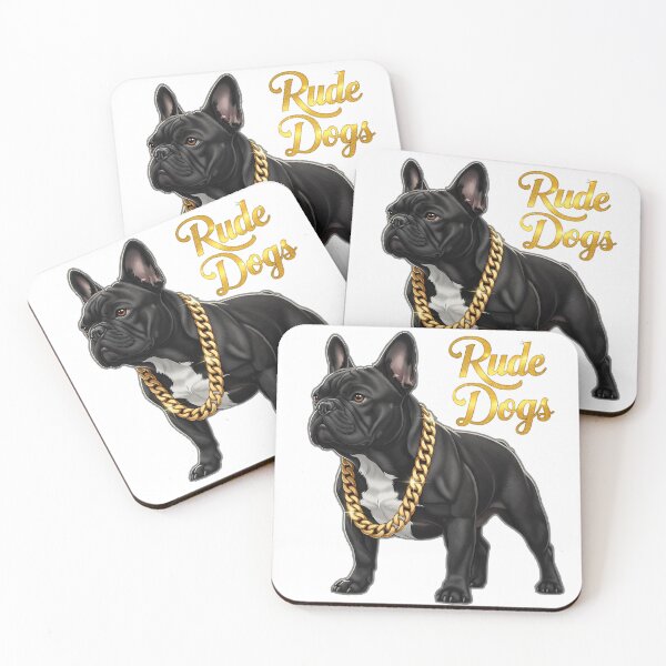 Item preview, 90's Inspired " Rude Dogs" French Bulldog Black designed and sold by Bobbys90sWorld.