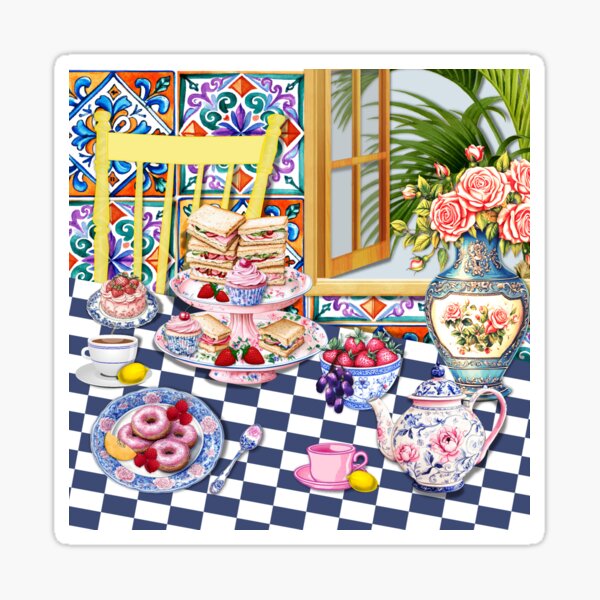 Aperçu de l'œuvre Nature morte au goûter créée et vendue par jantulov.