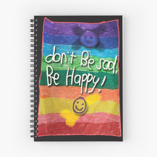 Item preview, “Don’t Be Sad, Be Happy – Original Artwork by Claudio” designed and sold by ClaudiosArt.
