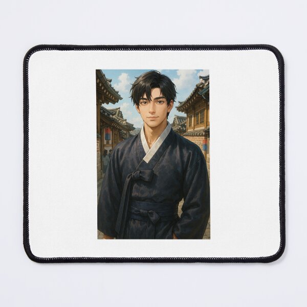 Item preview, Zayne Hanbok on a Bustling Korean Street designed and sold by kyouya3.