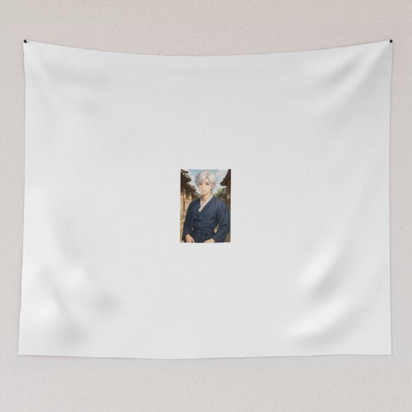 Item preview, Xavier Hanbok on a Bustling Korean Street designed and sold by kyouya3.