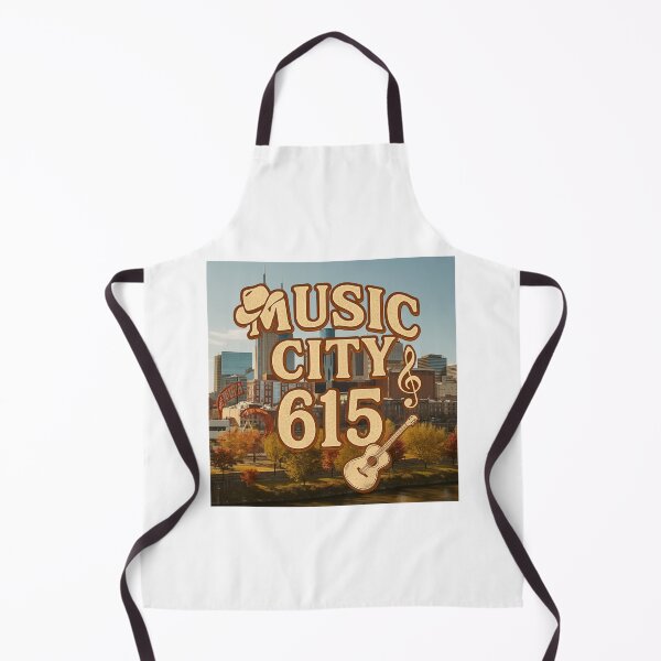 Item preview, Music City 615 – Nashville Skyline Country Design designed and sold by Flash Stop.