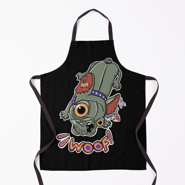 Item preview, "Woof!" says Maxim 2 | Punk French Bulldog designed and sold by LiseHoltArt.
