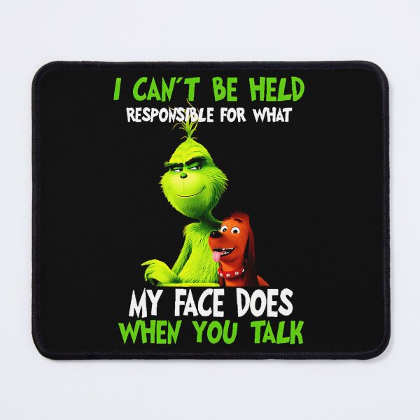 Item preview, Christmas I Can’t Be Held Responsibles Grinchs Face  designed and sold by Brkokamdlya.