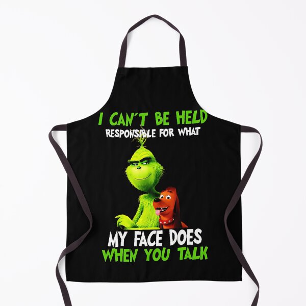 Item preview, Christmas I Can’t Be Held Responsibles Grinchs Face  designed and sold by Brkokamdlya.