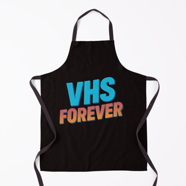 Item preview, VHS FOREVER – Bold Retro Tape Design designed and sold by Tadeusz1.