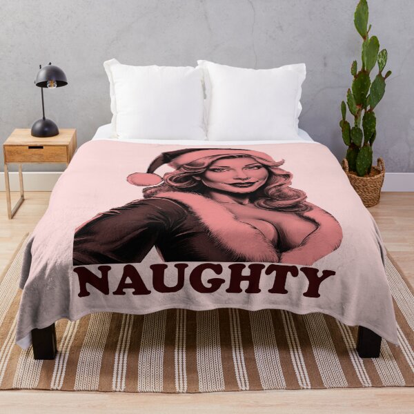 Item preview, Naughty Santa Pin-Up designed and sold by Flower Magic .