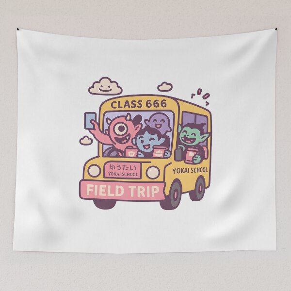 Item preview, Yokai School Field Trip – Class 666 Adventure designed and sold by Drawian Studio.