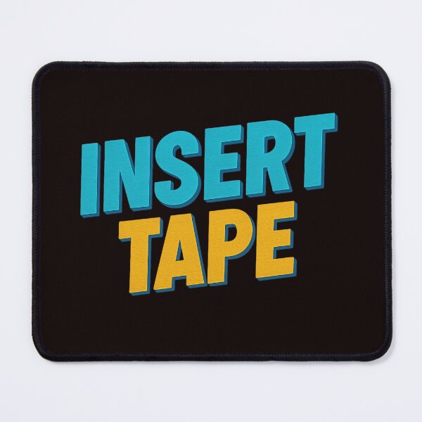 Item preview, INSERT TAPE – Vintage VHS Graphic Throwback designed and sold by Tadeusz1.