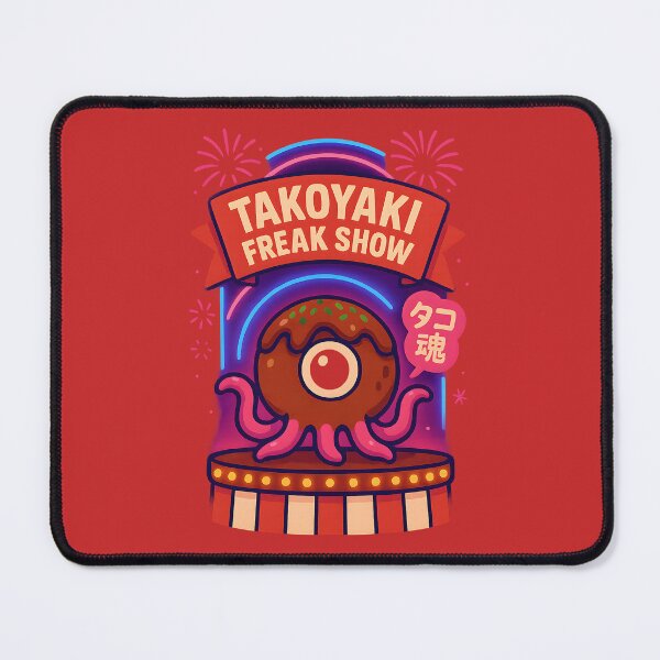 Item preview, Takoyaki Freak Show designed and sold by Drawian Studio.