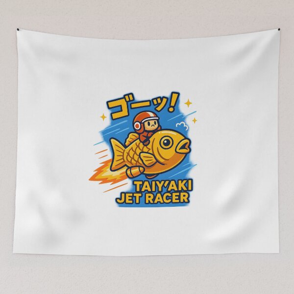 Item preview, Taiyaki Jet Racer designed and sold by Drawian Studio.