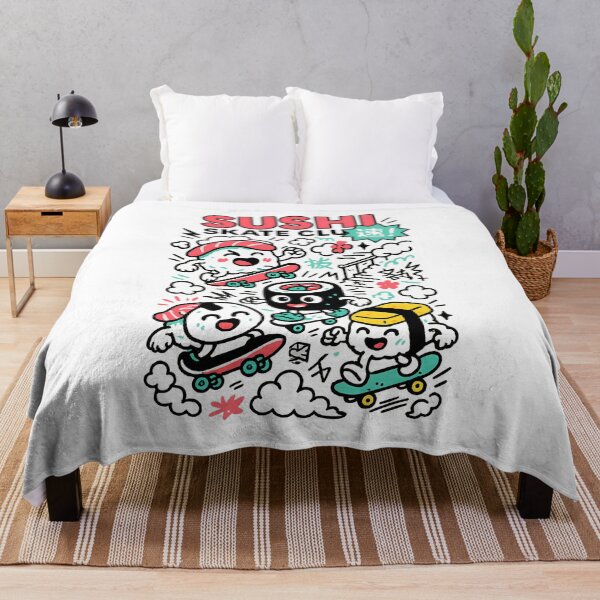 Item preview, Sushi Skate Club designed and sold by Drawian Studio.