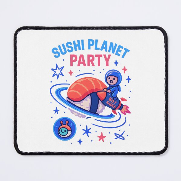 Item preview, Sushi Planet Party designed and sold by Drawian Studio.