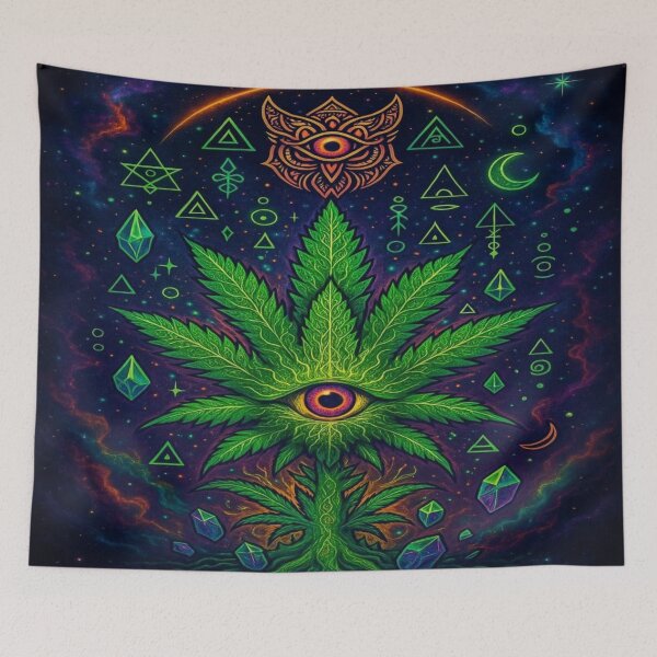 Item preview, one eye cannabis designed and sold by neomaximus.