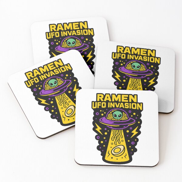 Item preview, Ramen UFO Invasion – Slurp from the Sky designed and sold by Drawian Studio.