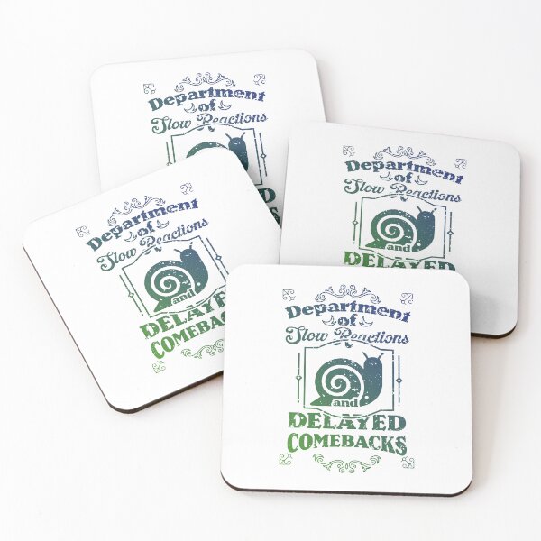 Item preview, Department of Slow Reactions and Delayed Comebacks designed and sold by Milena R..