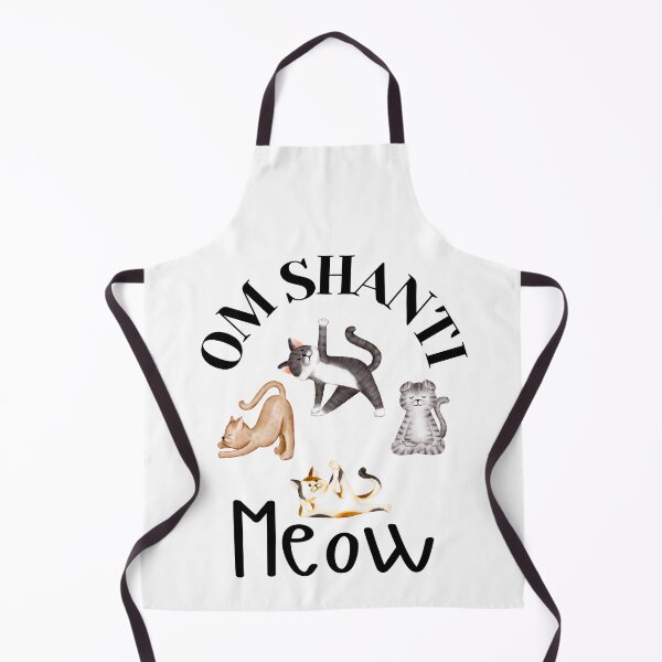 Item preview, Om Shanti Meow – Yoga Cats Meditating in Zen Style designed and sold by Fredster1966.