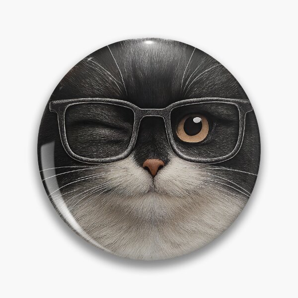Item preview, Wink Scholar Cat designed and sold by DreamDigi2024RB.