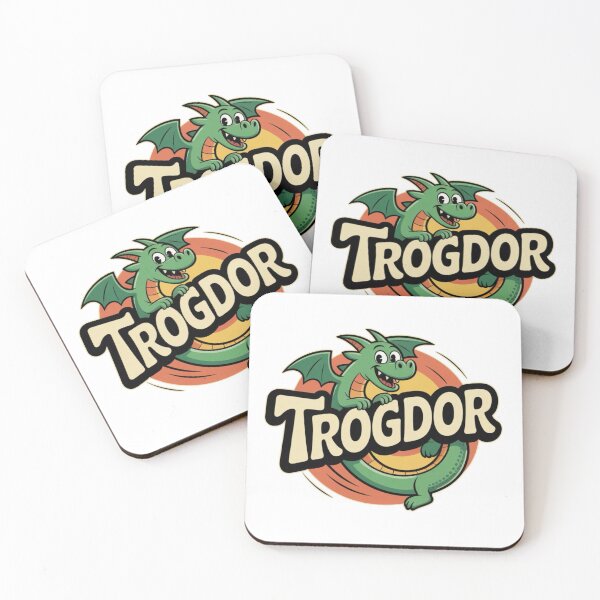 Item preview, TROGDOR THE CUTE DRAGON STICKER  designed and sold by Dospart.