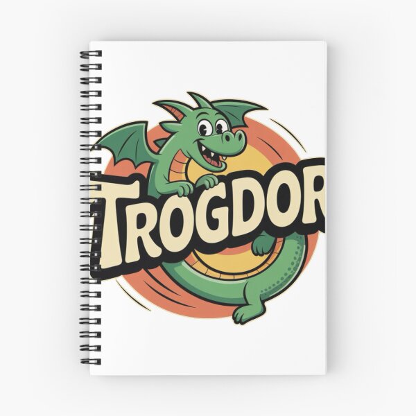 Item preview, TROGDOR THE CUTE DRAGON STICKER  designed and sold by Dospart.