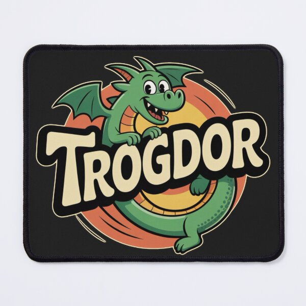 Item preview, TROGDOR THE CUTE DRAGON STICKER designed and sold by Dospart.