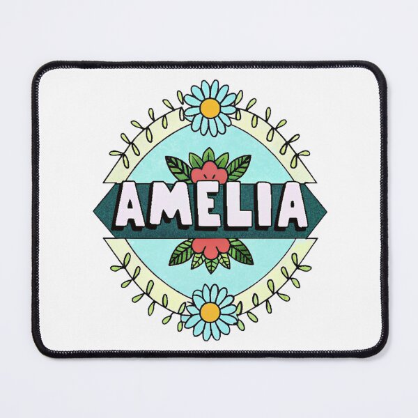 Item preview, Amelia cute name in Vintage Style designed and sold by graphic-genie.