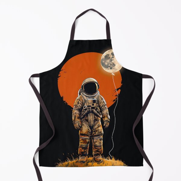 Item preview, Astronaut with lunar balloon designed and sold by paulrommer.