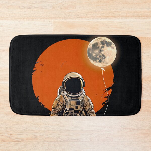 Item preview, Astronaut with lunar balloon designed and sold by paulrommer.