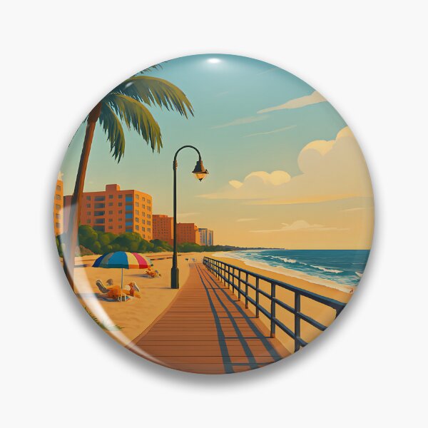 Item preview, Rockaway Beach – New York Summer Coastline designed and sold by inkNext.