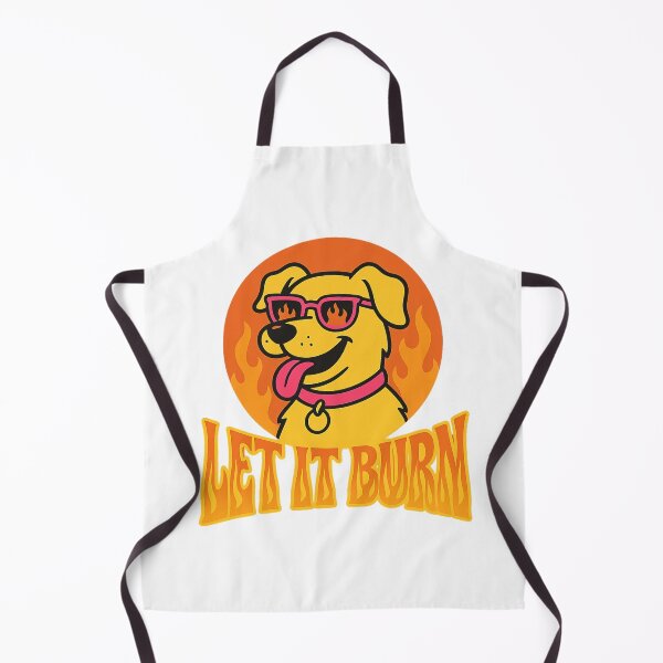 Item preview, Let It Burn Funny Dog Sunglasses Retro designed and sold by Adrian Kane.