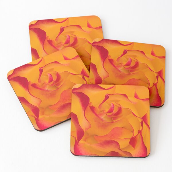 Item preview, rose red yellow waves designed and sold by Esther Frieda.