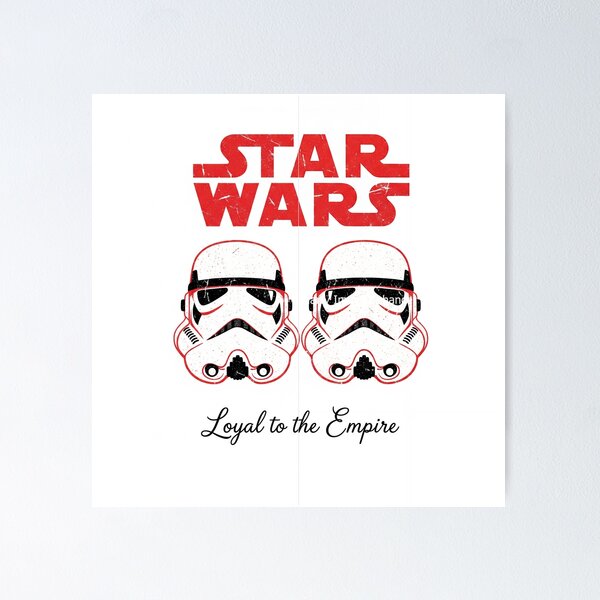 Item preview, Loyal to the Empire | Retro Star Wars Stormtrooper Logo designed and sold by pixelrebellion77.