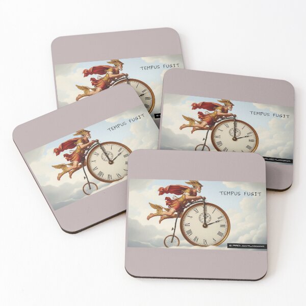 Item preview, Tempus Fugit - Time Flies - Mercury on a bike designed and sold by ProjectLXX.