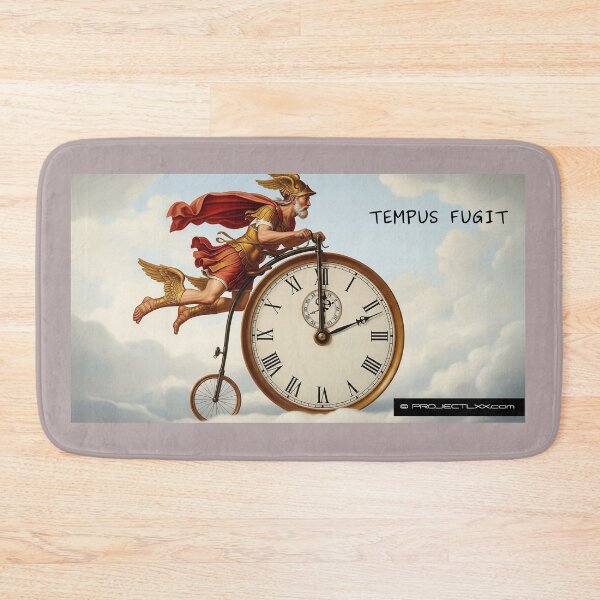 Item preview, Tempus Fugit - Time Flies - Mercury on a bike designed and sold by ProjectLXX.