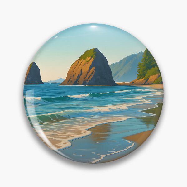 Item preview, Siuslaw National Forest Beach – Oregon Coast Nature Scene designed and sold by inkNext.