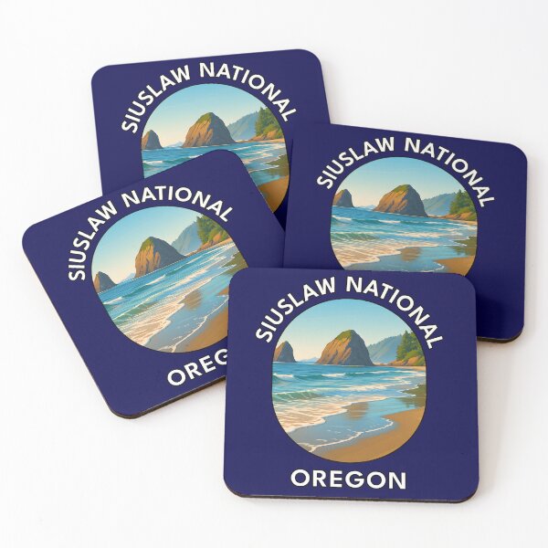 Item preview, Siuslaw National Forest Beach – Oregon Coast Nature Scene designed and sold by inkNext.