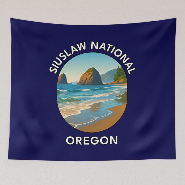 Item preview, Siuslaw National Forest Beach – Oregon Coast Nature Scene designed and sold by inkNext.